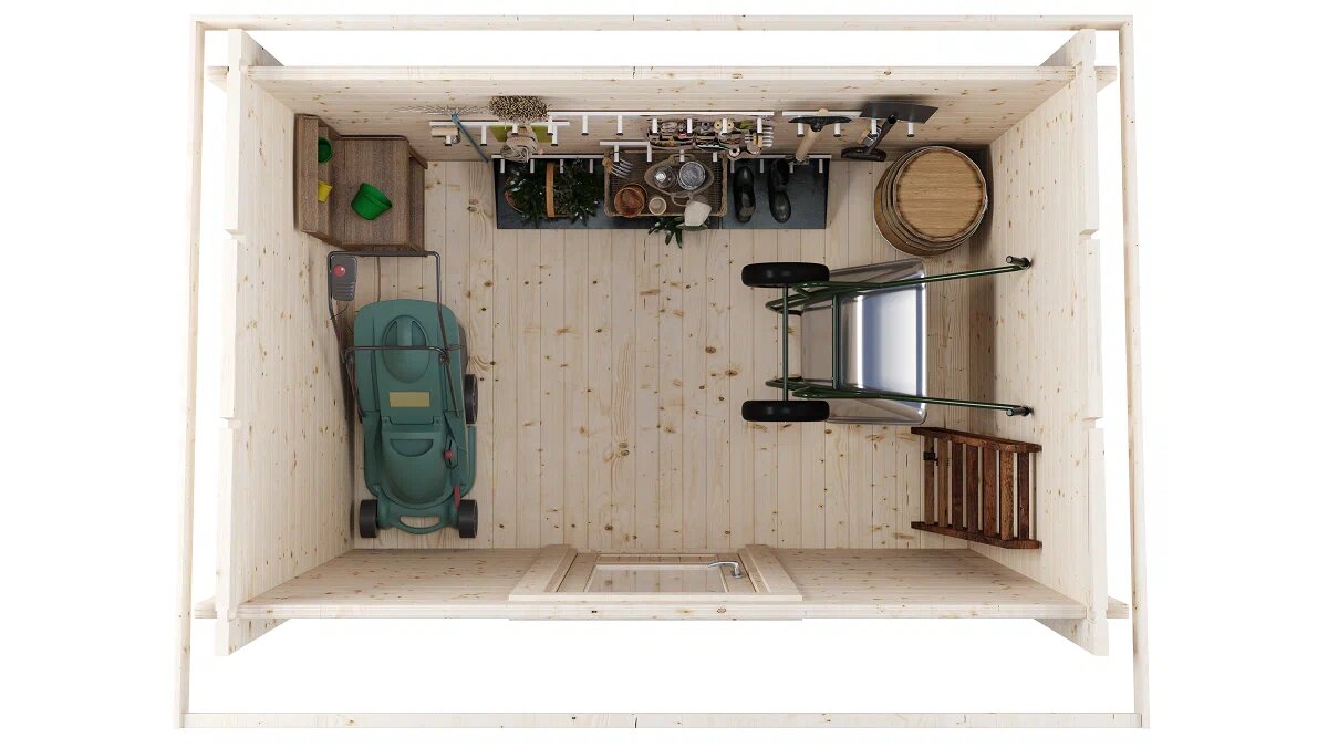 Хозблок 4 Комфорт (брус 44 мм) ТН купить в Санкт-Петербурге