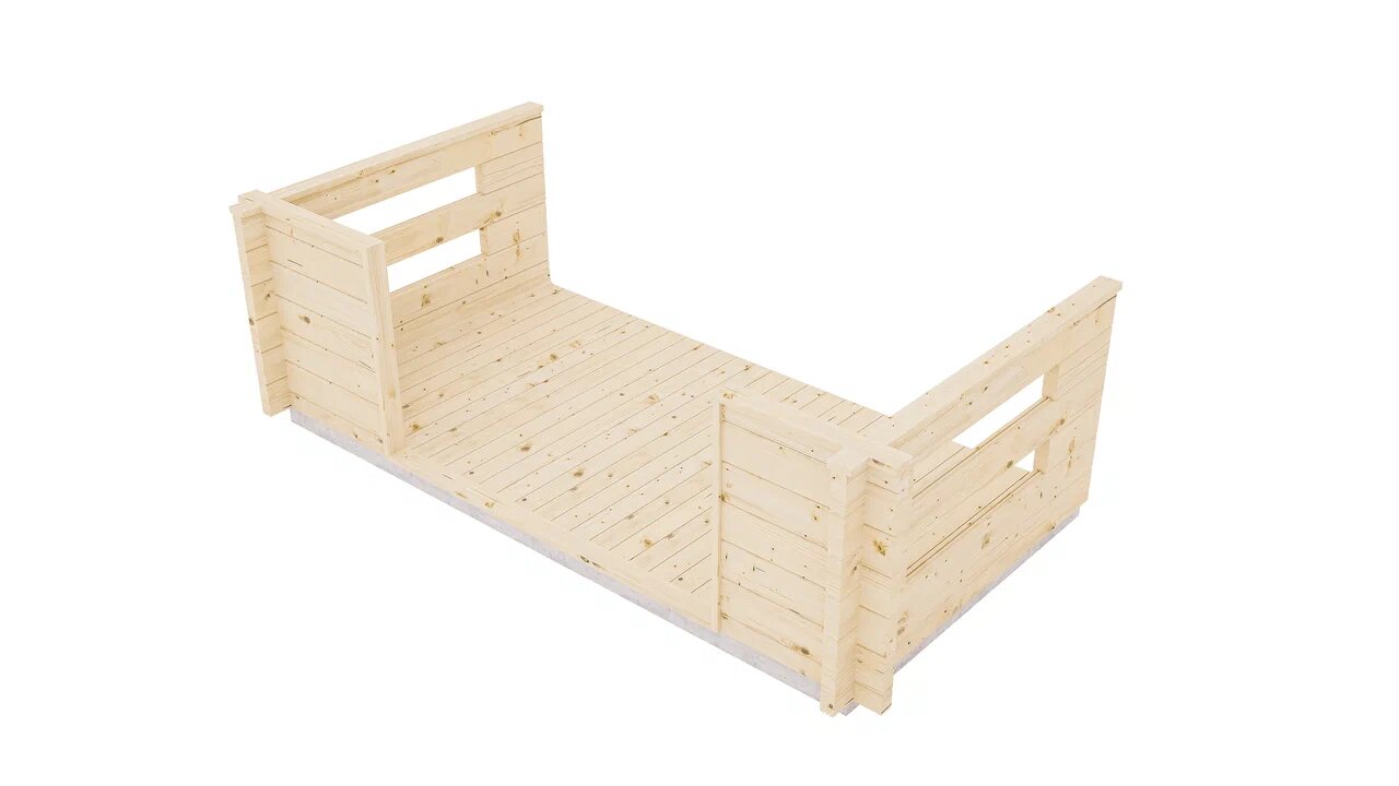 Терраса прямая 1.5 L=3м ТН купить в Санкт-Петербурге