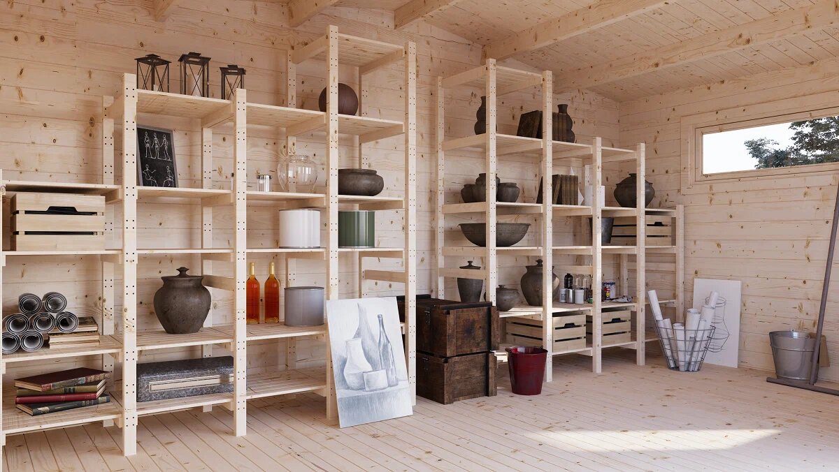 Хозблок 13 Стандарт (брус 44 мм) ТН купить в Санкт-Петербурге