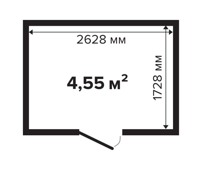 Хозблок 4 Стандарт (брус 44 мм) ТН купить в Санкт-Петербурге