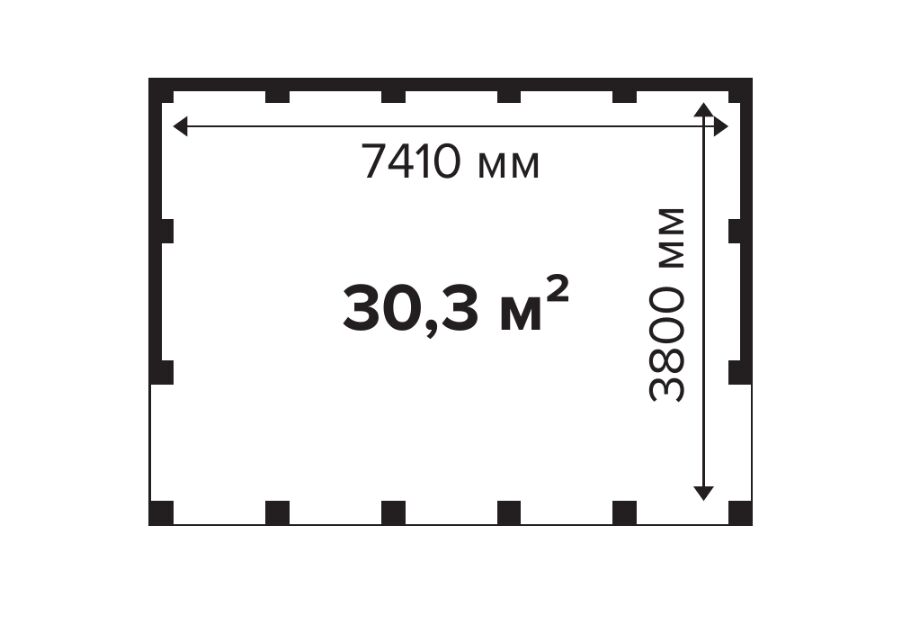 Беседка-пергола 30 (клееный брус) ТН купить в Санкт-Петербурге