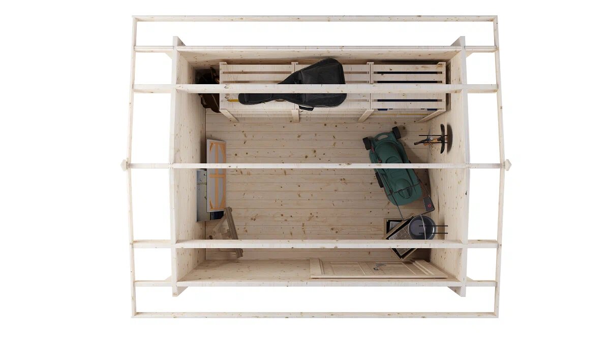 Хозблок 6 Комфорт (брус 44 мм) ТН купить в Санкт-Петербурге