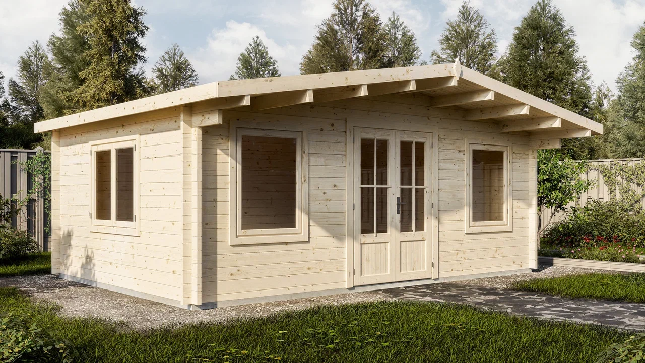 Дом садовый 21 Комфорт (брус 44мм) ТН купить в Санкт-Петербурге