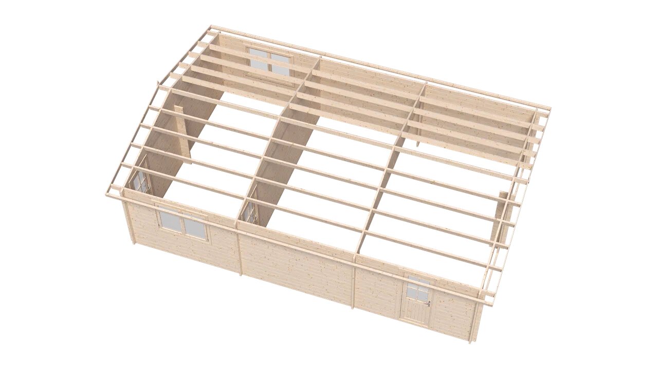 Гараж 49 Комфорт (брус 44 мм) ТН купить в Санкт-Петербурге