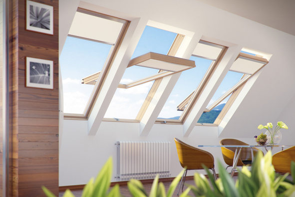 Мансардное окно Fakro (Факро) FYP-V U3 proSky с приподнятой осью открывания 78х160 см купить в Санкт-Петербурге