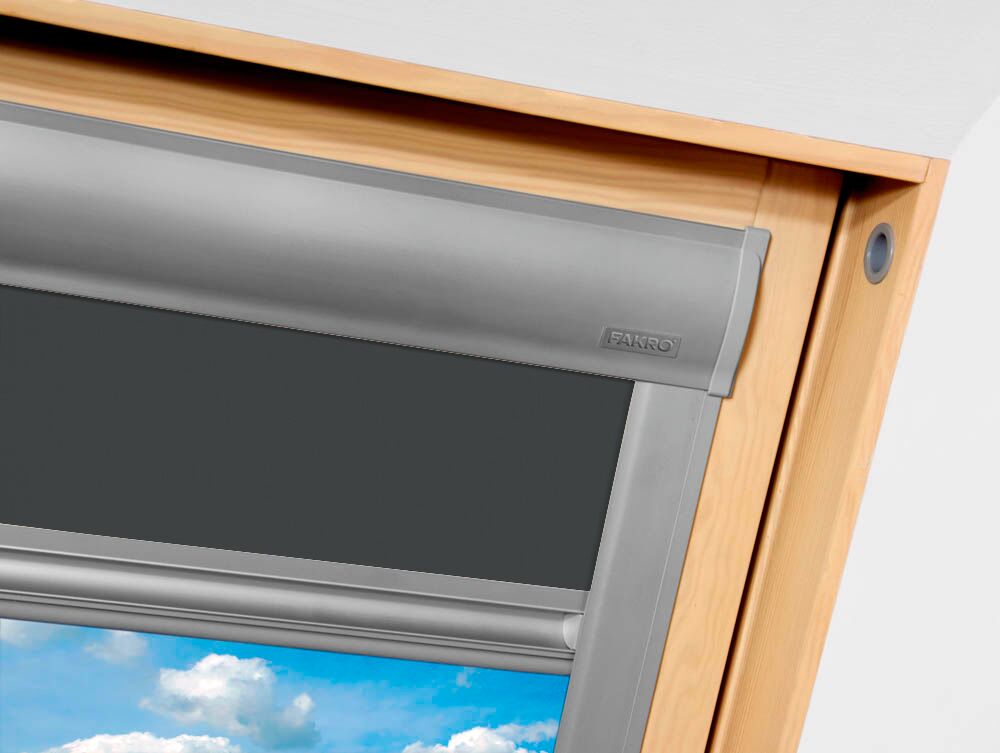 Штора затемняющая ARF 78*118 см 265 (тёмно-серый) Fakro купить в Санкт-Петербурге