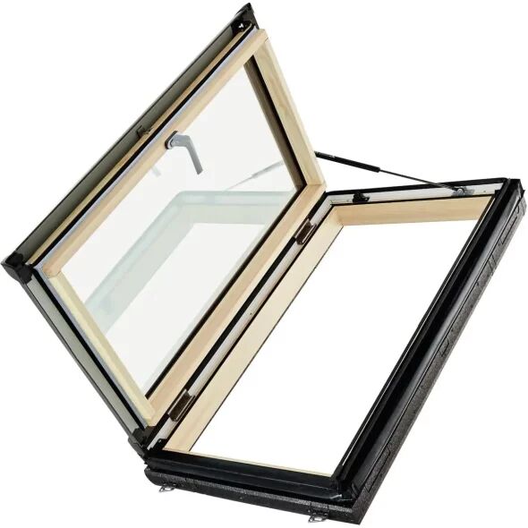 Люк кровельный R35_ 065/118 H2DR с термоблоком дерево однакамерный Roto купить в Санкт-Петербурге