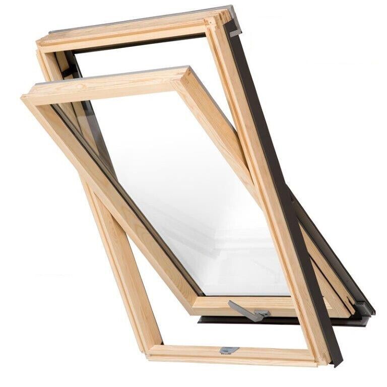 RoofLITE DPY F6A B900 66х118см Окно мансардное РуфЛАЙТ (ручка снизу) купить в Санкт-Петербурге