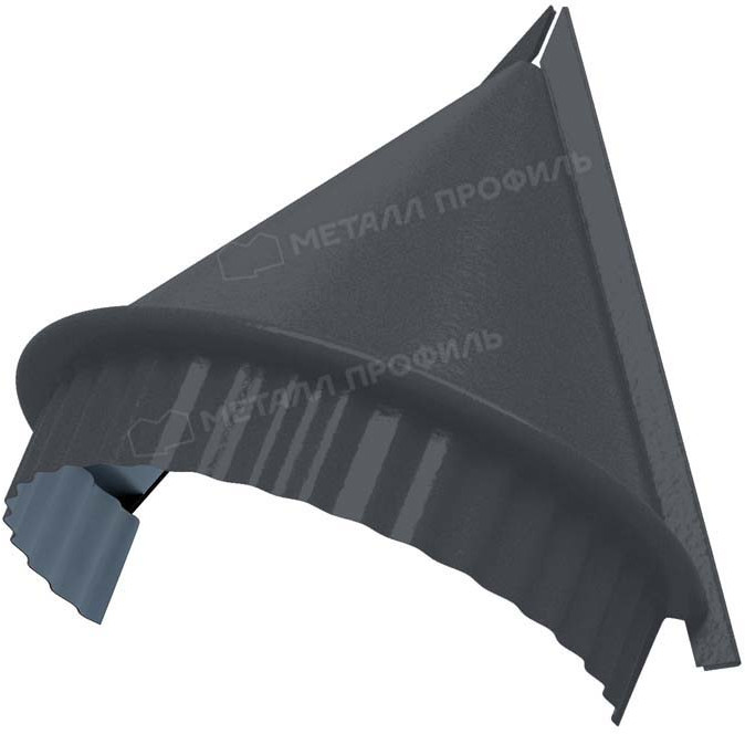 Заглушка конька полукруглого конусная Valori купить в Санкт-Петербурге