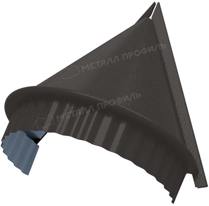 Заглушка конька полукруглого конусная Valori купить в Санкт-Петербурге