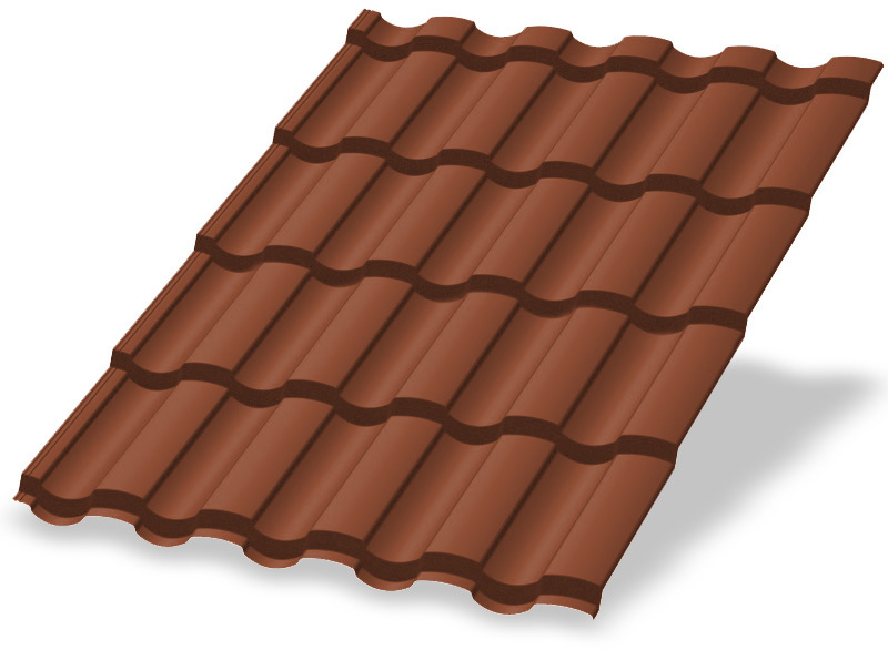 Металлочерепица Монтекристо X/XL VikingMP E купить в Санкт-Петербурге