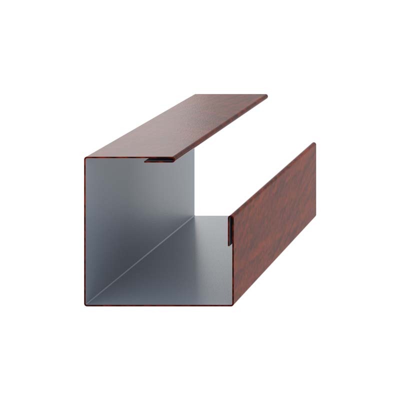 Планка угла внутреннего сборная нижняя Woodstock 50x30x3000мм Ecosteel, Ecosteel Matt, Ecosteel Textur купить в Санкт-Петербурге