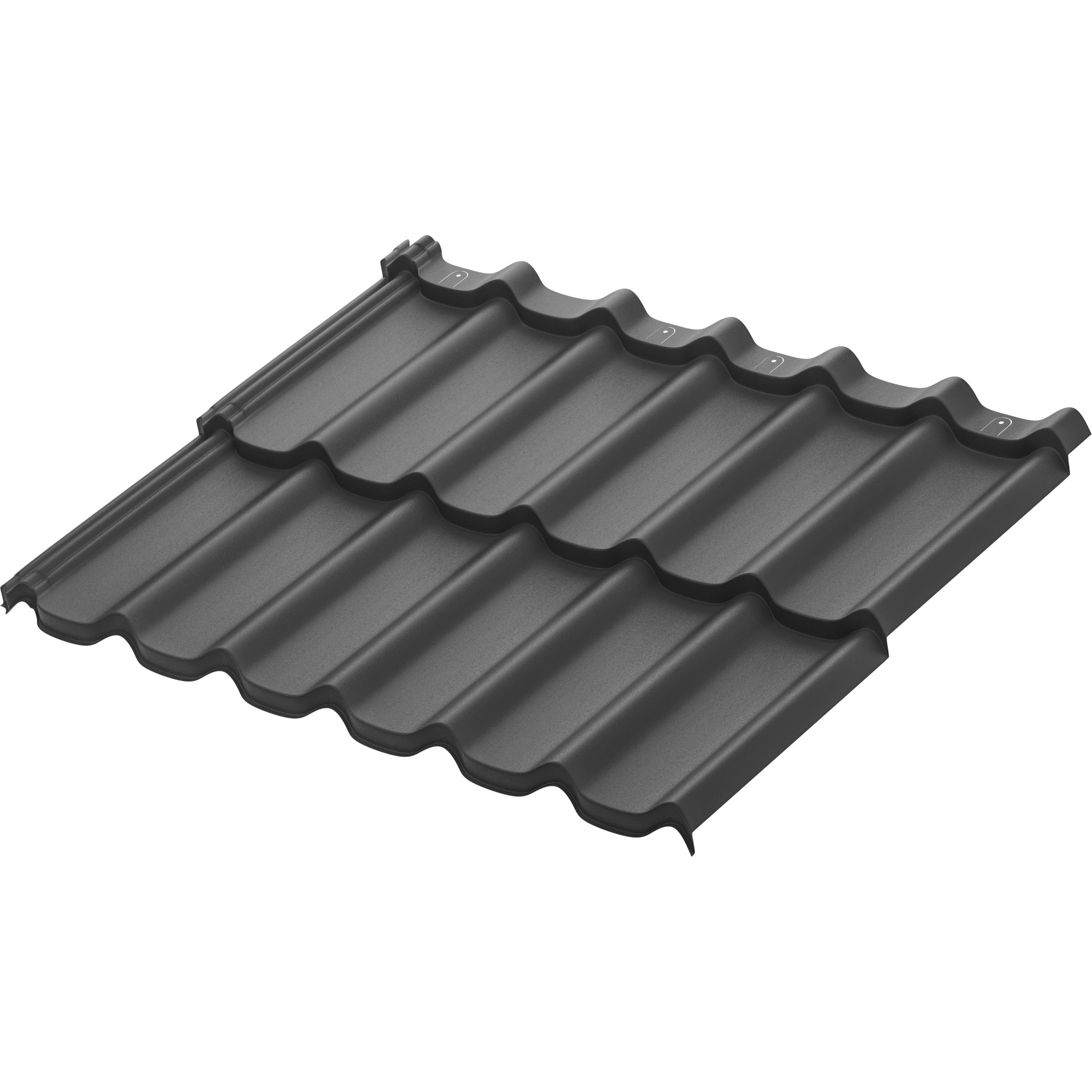 М/черепица модульная aquAsystem Стокгольм 0.50мм Rooftop Бархат Zn180 1185х775мм купить в Санкт-Петербурге