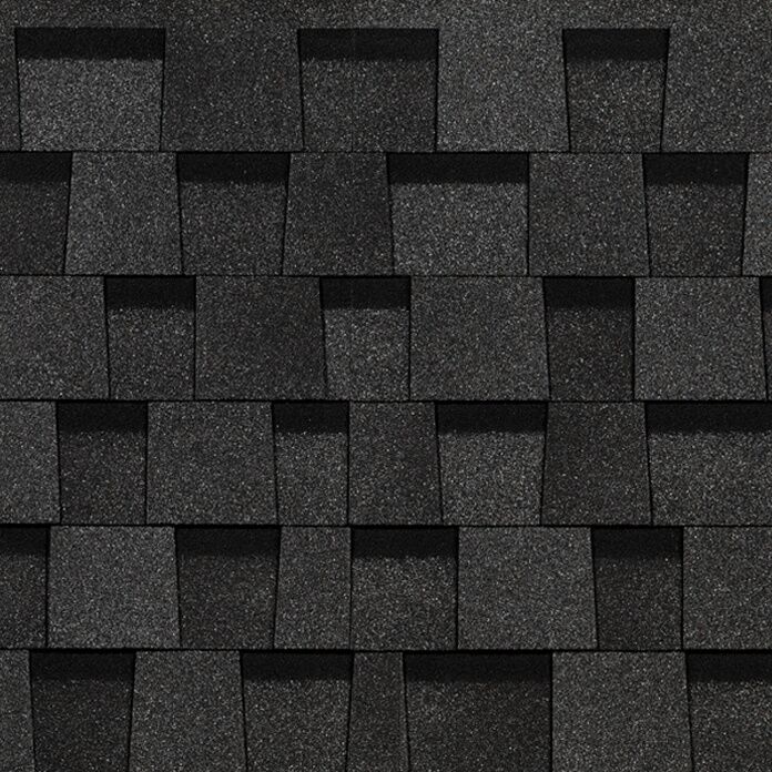 Ламинированная черепица Docke Dragon Standard темно-серый купить в Санкт-Петербурге