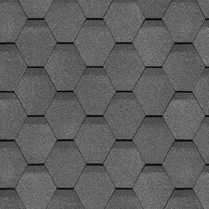 Гибкая черепица Docke PIE COMFORT Стамбул Титан 4.1м2/уп купить в Санкт-Петербурге