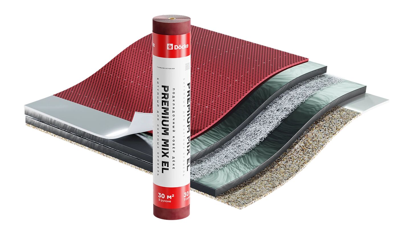 Подкладочный ковер Docke Premium Mix EL 30кв.м купить в Санкт-Петербурге