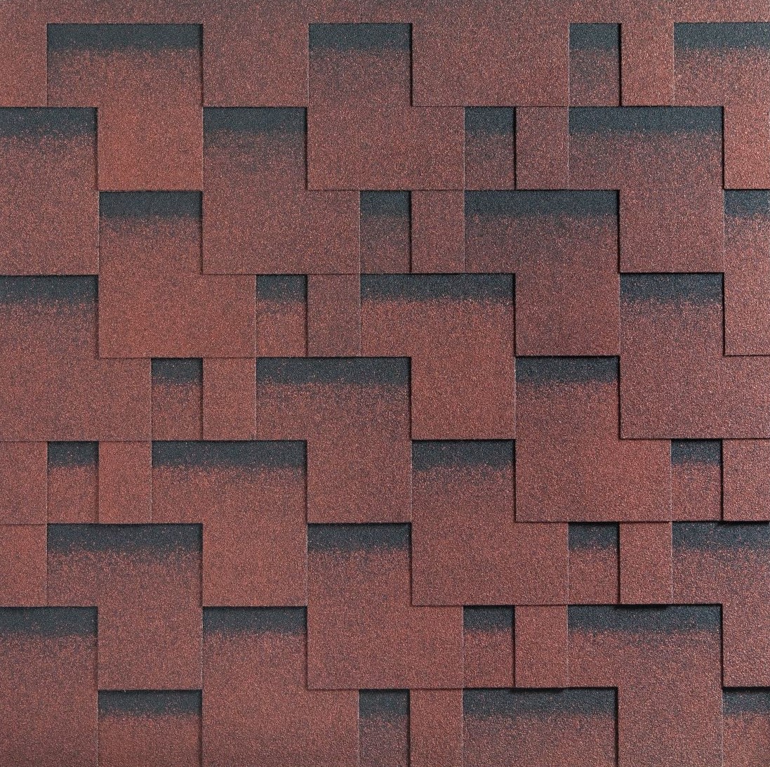 Гибкая черепица Катепал Rocky, цвет гранит купить в Санкт-Петербурге