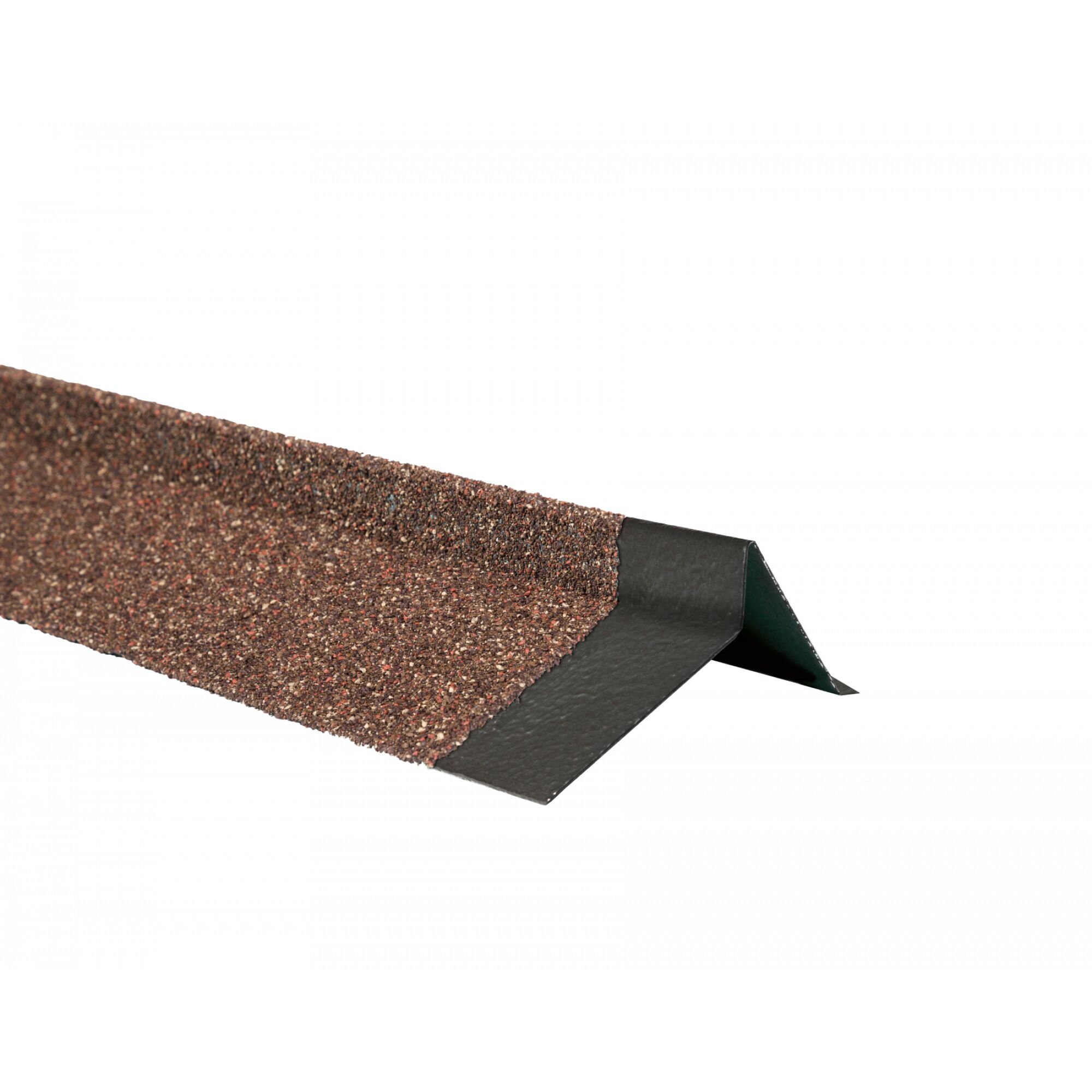 Планка торцевая левая с гранулятом ТехноНиколь терракотовый 1250мм купить в Санкт-Петербурге