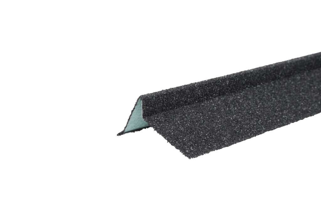 Планка торцевая правая с гранулятом ТН коричневый {75х25х65х5} 1250мм купить в Санкт-Петербурге