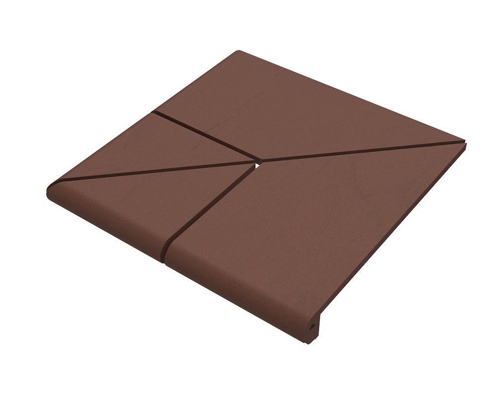 Ступень угловая Натурал бордо купить в Санкт-Петербурге