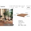Ступень фронтальная Peldano Florentino Essenza Rust С3 33х33х1.3см антислип 4шт/уп Exagres купить в Санкт-Петербурге
