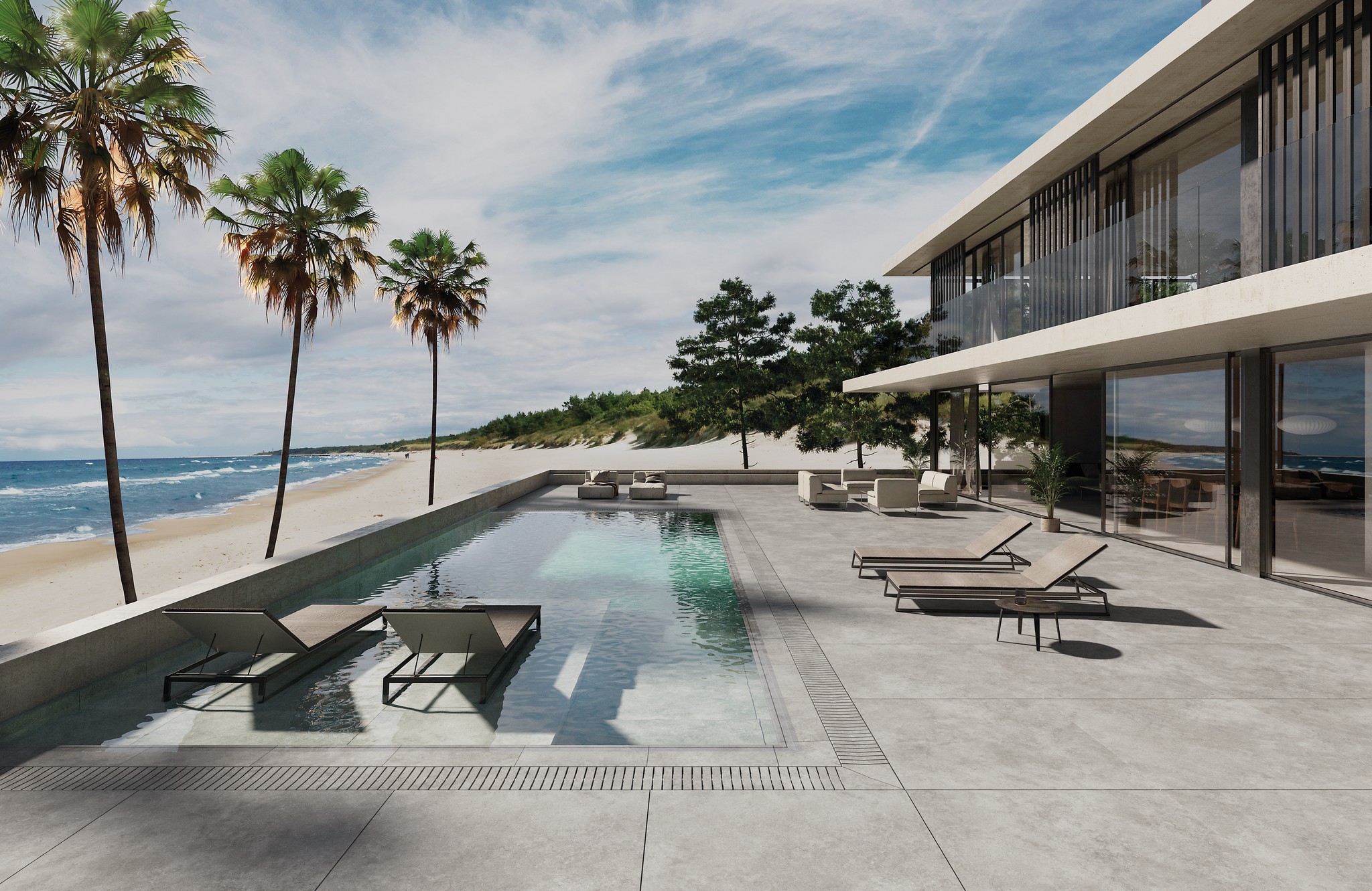 Плитка напольная Provenza Grigio 33х33х1 антислип 9шт/упак Exagres купить в Санкт-Петербурге