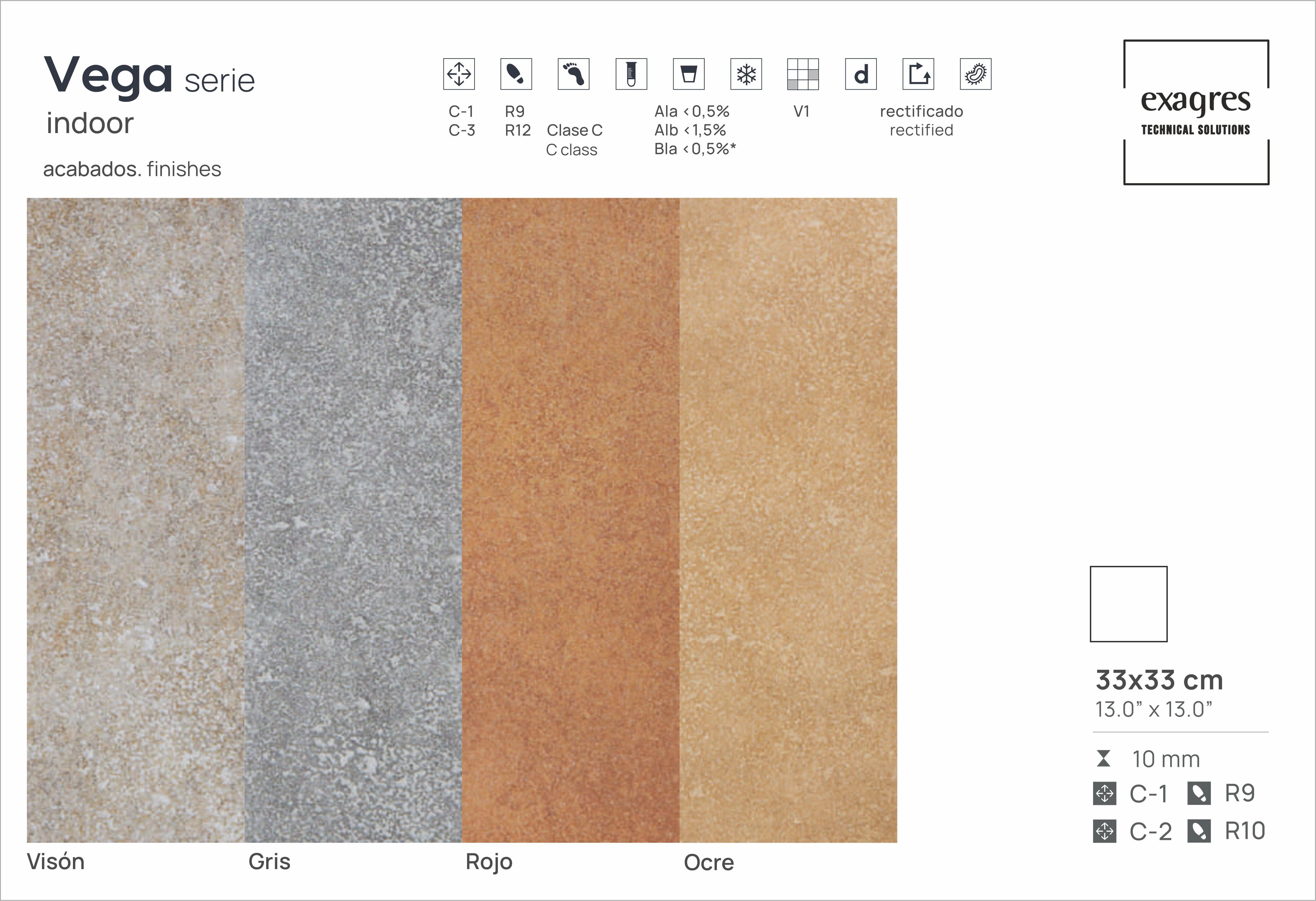 Ступень фронтальная Peldano Florentino Vega Gris 33х33х1.2 антислип Exagres купить в Санкт-Петербурге