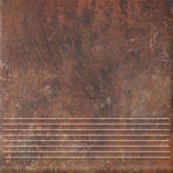 Ступень простая с насечками ARTEON цвета ROSSO, OCHRA, TAUPE, BROWN, GRYS купить в Санкт-Петербурге