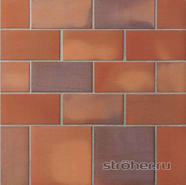 Напольная плитка Stroher 1100 Keraplatte Terra 316 patrizierrot ofenbunt 240x115x12мм 11шт/уп купить в Санкт-Петербурге