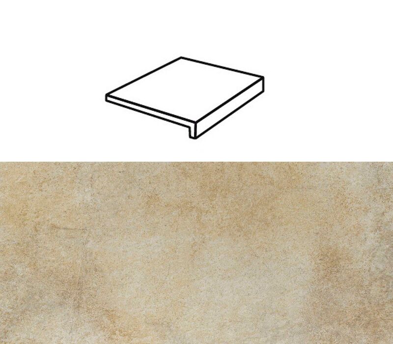 Ступень рядовая Stroher 4815 Keraplatte Aera прямой угол 727 pinar 294x175x52x10мм 6шт/уп купить в Санкт-Петербурге