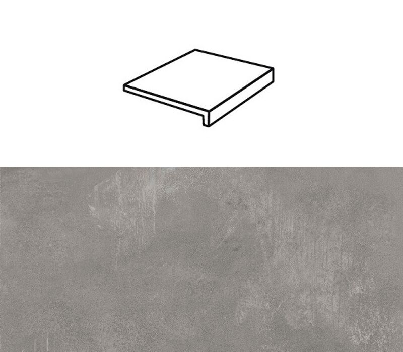 Ступень рядовая Stroher 4815 Selected прямой угол 982 antracite 294x175x52x10мм 6шт/уп купить в Санкт-Петербурге