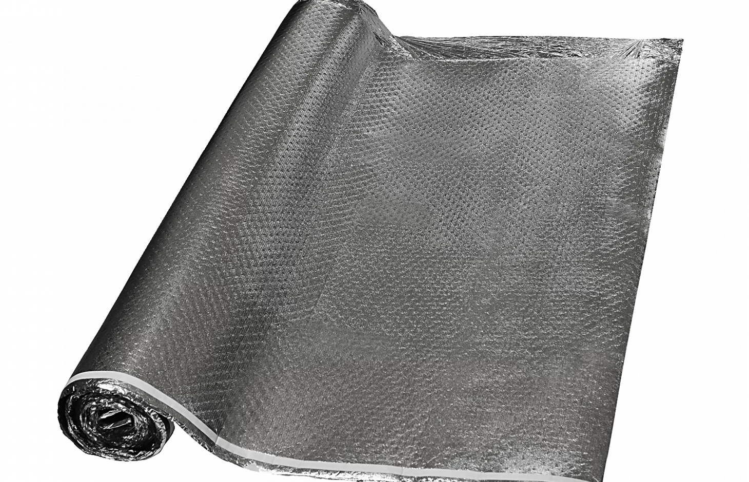 Подложка рулонная черная фольгированная IXPE20S 2мм (для отапливаемых полов) CM Floor купить в Санкт-Петербурге