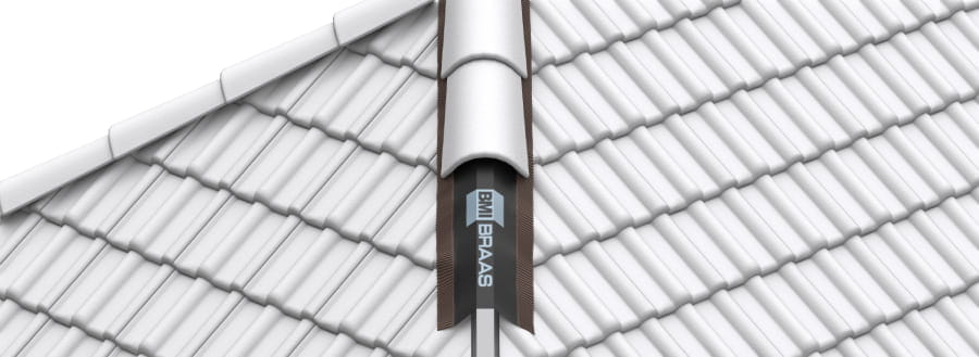 Аэроэлемент конька и хребта Braas купить в Санкт-Петербурге