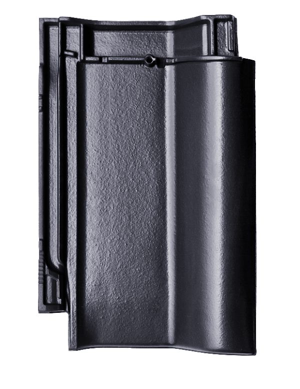 Керамическая черепица ABC Modena 11, бриллиантовый черный купить в Санкт-Петербурге