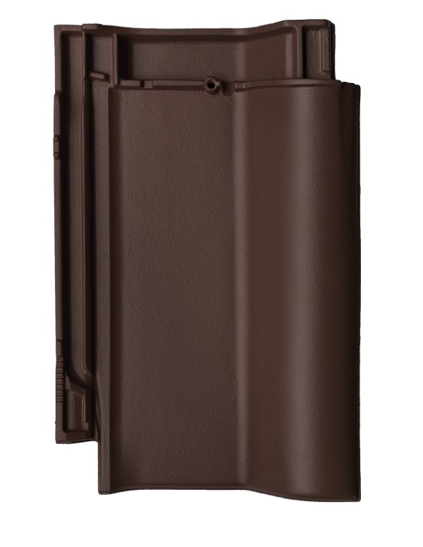 Керамическая черепица ABC Modena 11, орехово-коричневый купить в Санкт-Петербурге