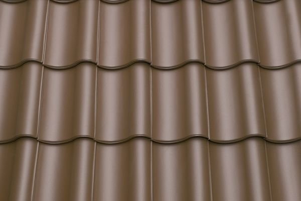 Керамическая черепица ABC TG10, орехово-коричневый купить в Санкт-Петербурге