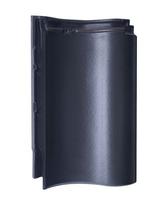 Керамическая черепица ABC TG10, антрацит (черно-коричневый ангоб) купить в Санкт-Петербурге