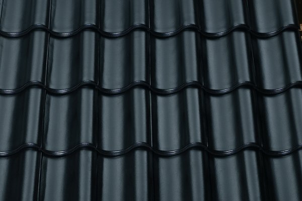 Керамическая черепица ABC TG10, алмазно-черный купить в Санкт-Петербурге