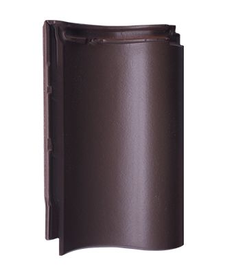 Керамическая черепица ABC TG10, орехово-коричневый купить в Санкт-Петербурге