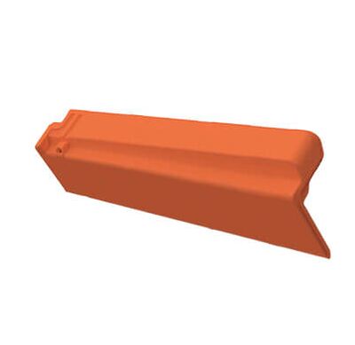 KONTINENTAL ECO Боковая черепица левая натуральный красный (naturrot) Mladost купить в Санкт-Петербурге