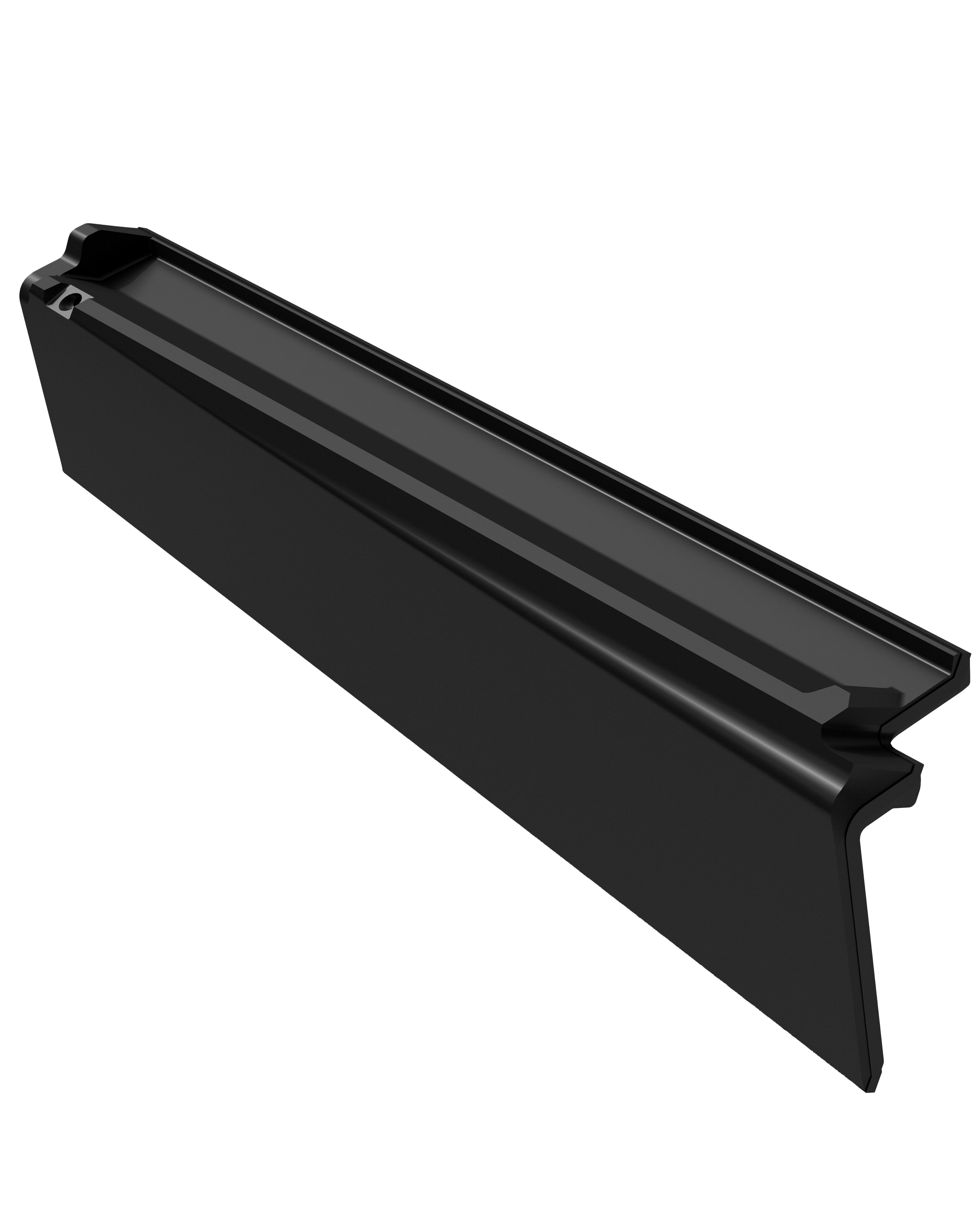 KONTINENTAL PRO Боковая черепица левая черный ангоб (black engobe) Mladost купить в Санкт-Петербурге