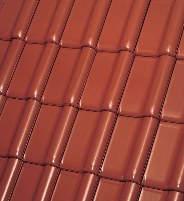 MONZAplus Рядовая черепица Kastanienbraun, glanz-engobe (Каштановый, глянц-ангоб) Röben купить в Санкт-Петербурге