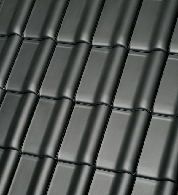 MONZAplus Рядовая черепица Schiefergrau (Антрацитово-серый) Röben купить в Санкт-Петербурге