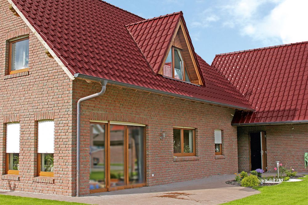 PIEMONT Рядовая черепица Trentino, glanz-engobe (Трентино) Röben купить в Санкт-Петербурге