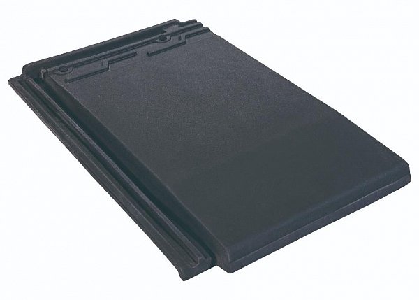 Плоская керамическая черепица цвет Нефритовый черный купить в Санкт-Петербурге