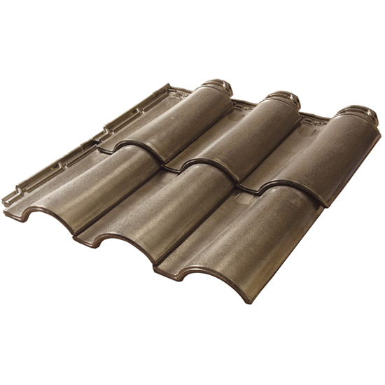 Высоковолновая керамическая черепица цвет  Золотой моккачино купить в Санкт-Петербурге