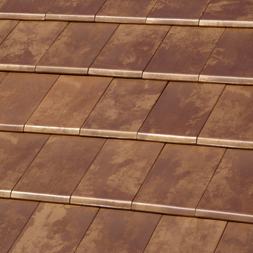 FLAT 10-TECH Рядовая черепица Tokyo copper (подкрытие под оксид меди) Tejas Borja купить в Санкт-Петербурге