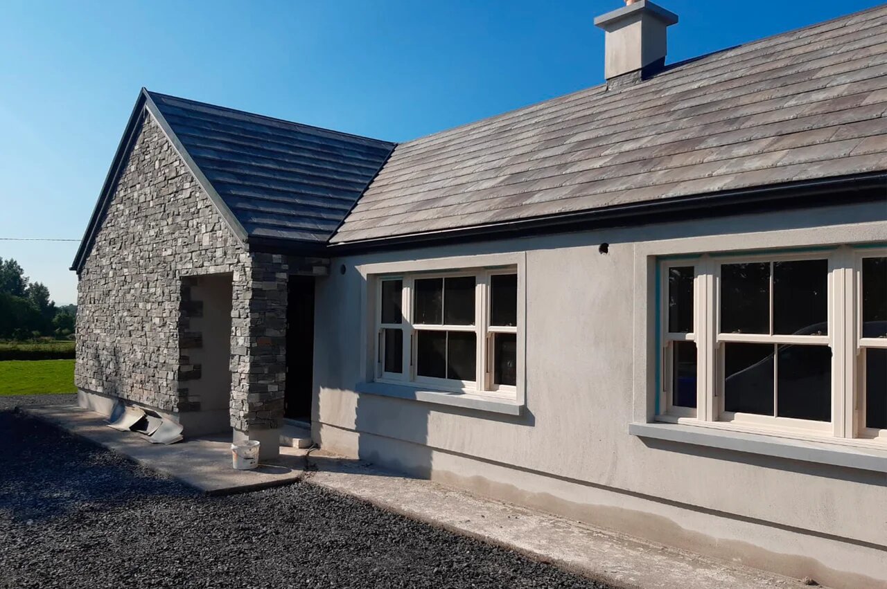 FLAT 5-XL Рядовая черепица Irish green (покрытие под сланец, фактурный край) Tejas Borja купить в Санкт-Петербурге