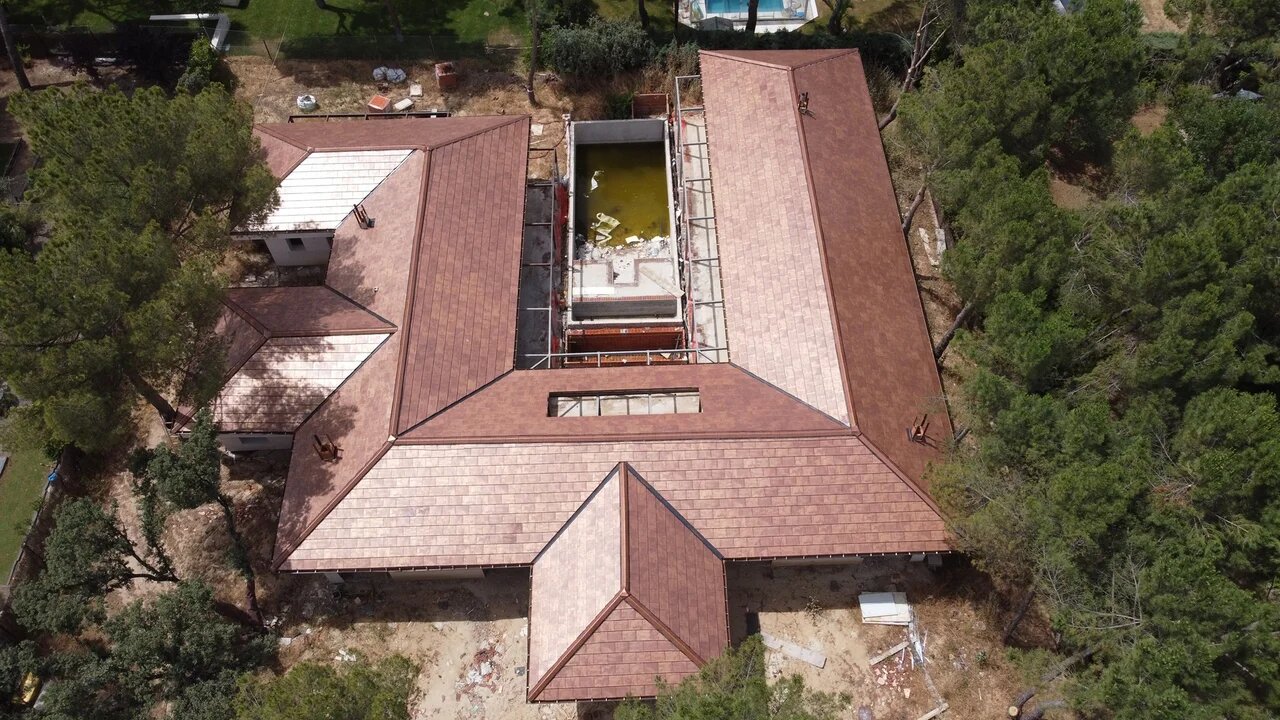 FLAT 5-XL Рядовая черепица Tokyo copper (подкрытие под оксид меди) Tejas Borja купить в Санкт-Петербурге