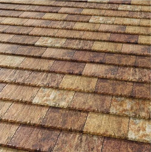 FLAT 5-XL Рядовая черепица Denver gold (покрытие под камень) Tejas Borja купить в Санкт-Петербурге